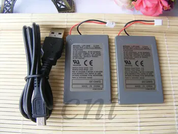 

2x 1800mAh LIP1359 Battery Pack FOR SONY PS3 Dualshock 3 +USB Charging Cable