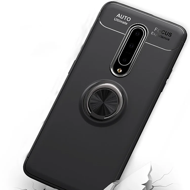 Для one plus 6 7 Чехол магнитное кольцо для 6T 7Pro чехол телефона Tpu Материал чувствовать