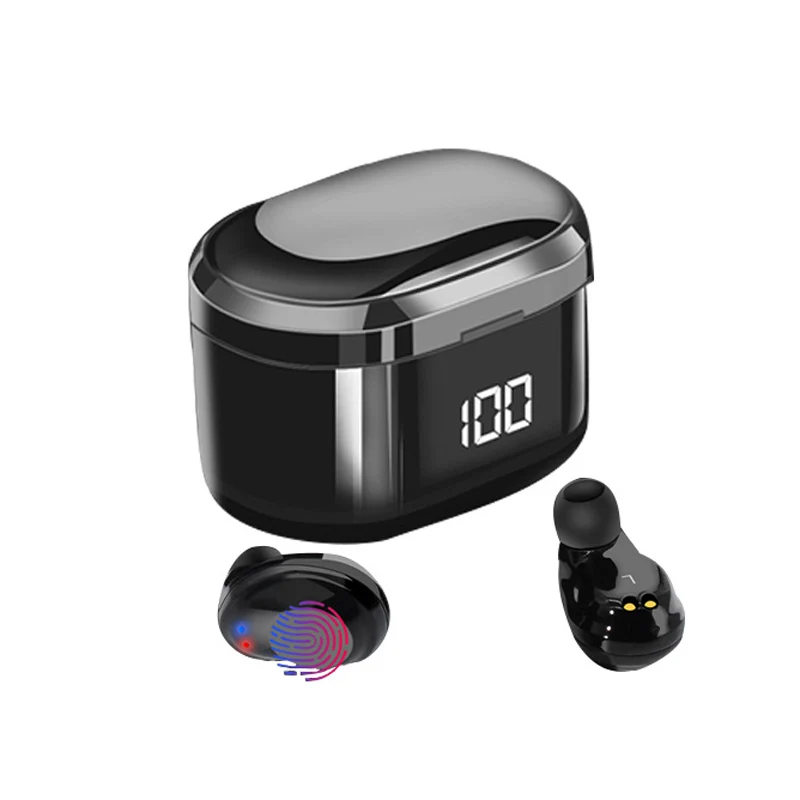 X6 Bluetooth Earphone TWS V5.0 Wireless Eerphones with Battery Charging Case Waterproof True Stereo | Электроника