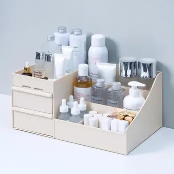 

Large Capacity Cosmetic Storage Box Makeup Drawer Desktop Sundry Organizer