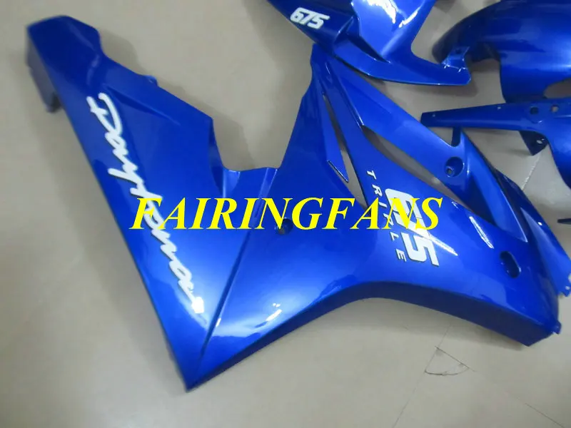 Инъекции Обтекатели на кузов для Triumph Daytona 675 06 07 09 DAYTONA 675 2006 2007 2008 горячий красный обтекатель комплект боди+ подарки DW06