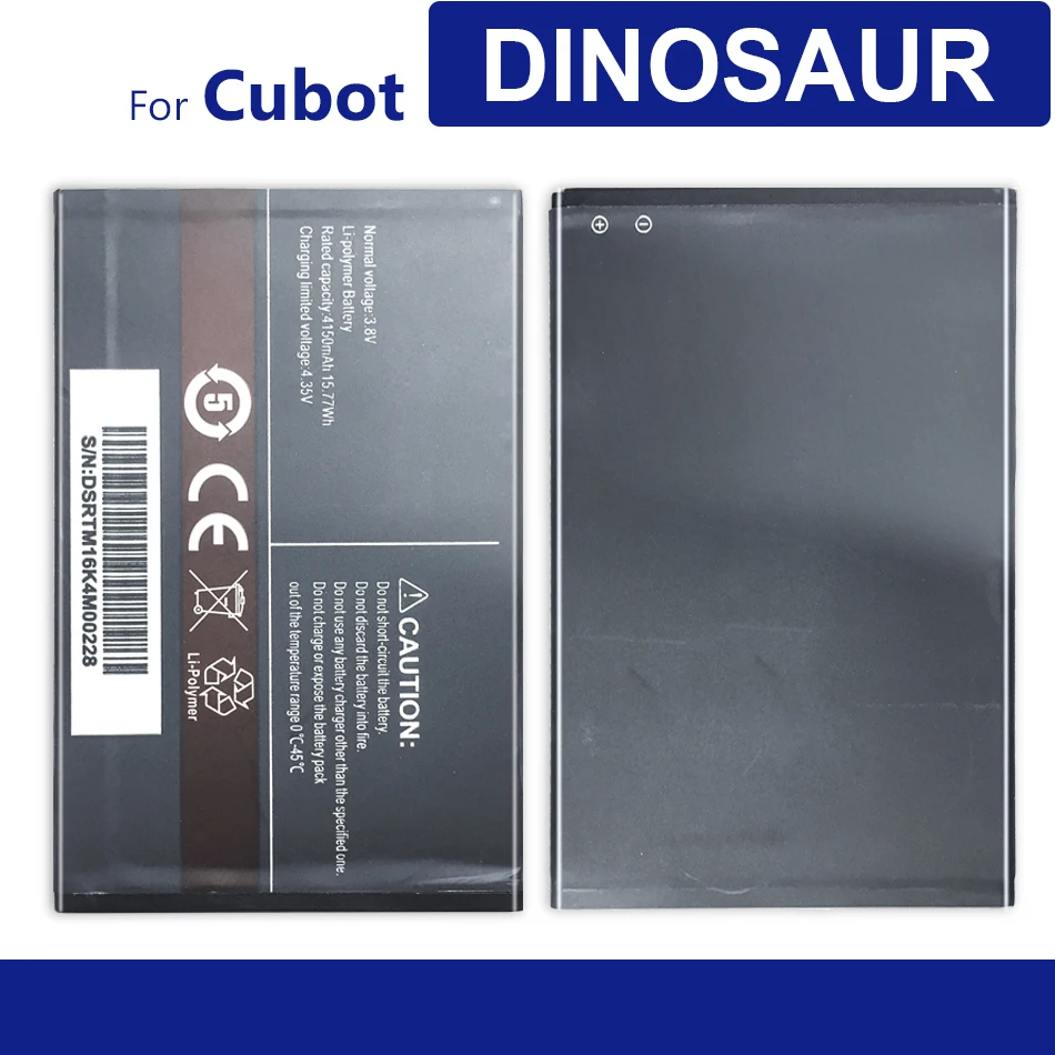 Аккумулятор 4150 мАч для CUBOT Dinosaur номер отслеживания|Аккумуляторы мобильных