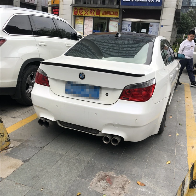 Спойлер для E60 2006 2010 BMW 5 series 520i 320li 525li 528i спойлер P из АБС пластика цвет заднего