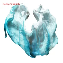 Голубое озеро, белое платье для живота, вуаль, шелк, для женщин, для танца живота, ручной шелк, на сцене, для девушек, аксессуары для танца живота