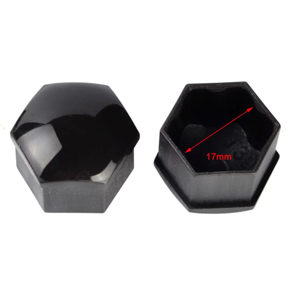 Car Accessories Wheel Nut Caps 20pcs Car Tyre Wheel Hub Covers 17mm Nut Caps Dust Proof Exterior Decoration