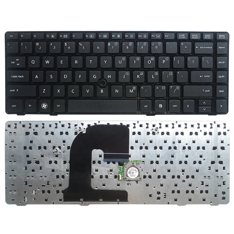 Teclado dos Eua para o hp Elitebook 8460p 8460w 8470b 6460b 6460 8470 8470p 8470 6470 702649001 Novo Teclado de substituição - Imagem 2