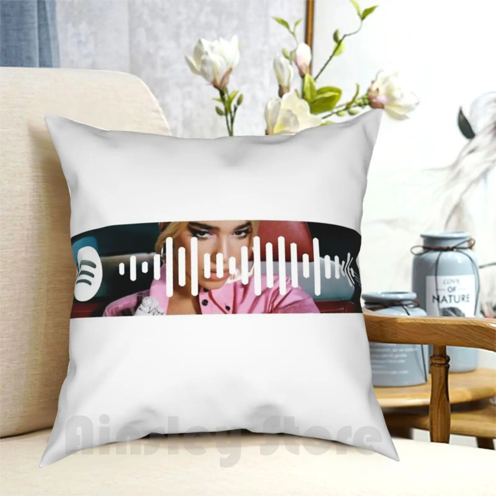 Future Nostalgia Federa Per Cuscino Stampata Per La Casa Soft Throw Pillow Future Nostalgia Album Music Pop