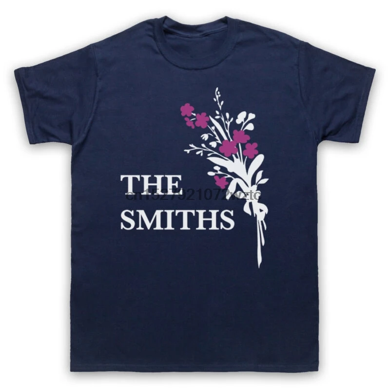 THE SMITHS MORRISSEY FLOWERS UNT-SHIRT мужские женские детские Размеры 5 цветов | Мужская одежда