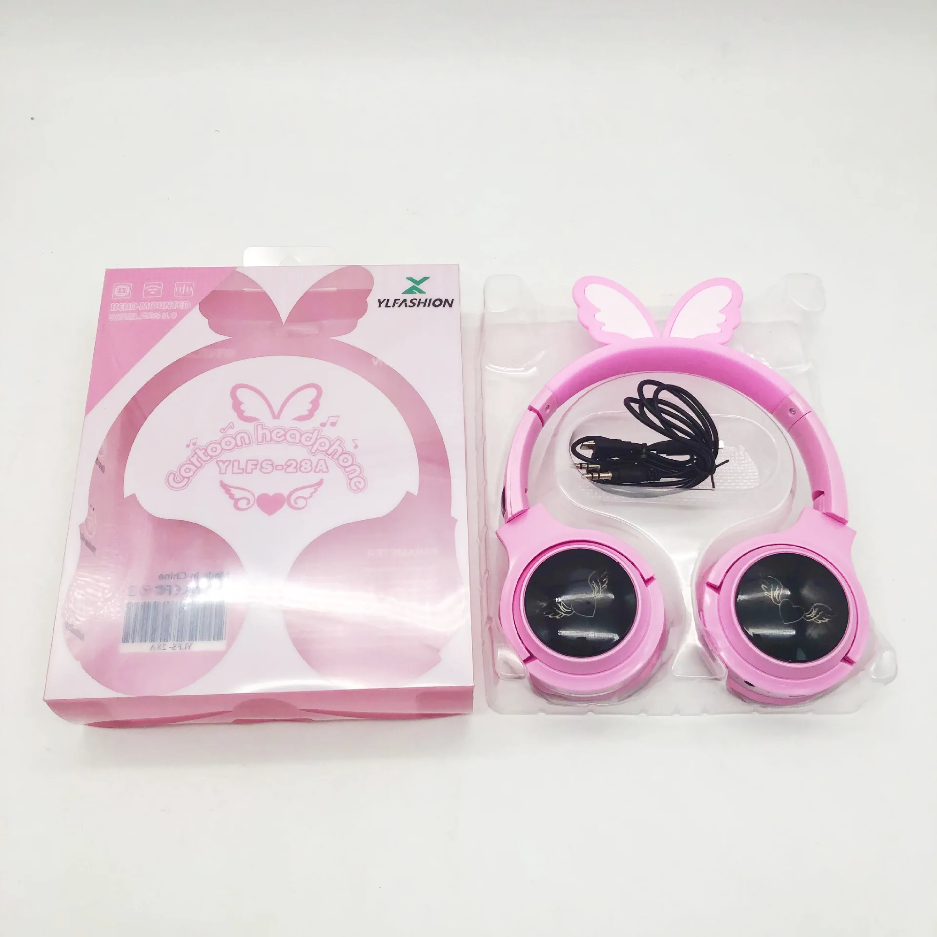 Cute Cartoon Wireless Bluetooth Headphone Pikachu Styling Wireless Sport Headset For Kid Chirdren For Xiaomi Iphone Laptop