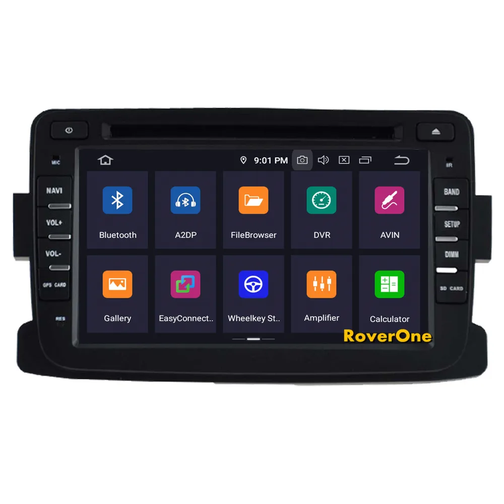 Excellent RoverOne For Renault Duster Logan Dacia Dokker Android 9.0 4G+64G Autoradio Bluetooth GPS DVD Stereo Media Multimedia System 6