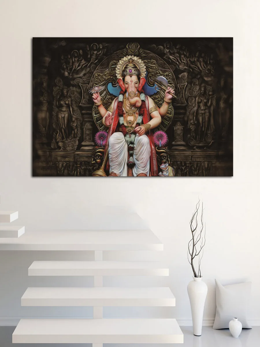 Сказочный постер для гостиной ganesha god godess Декор дома художественный принт
