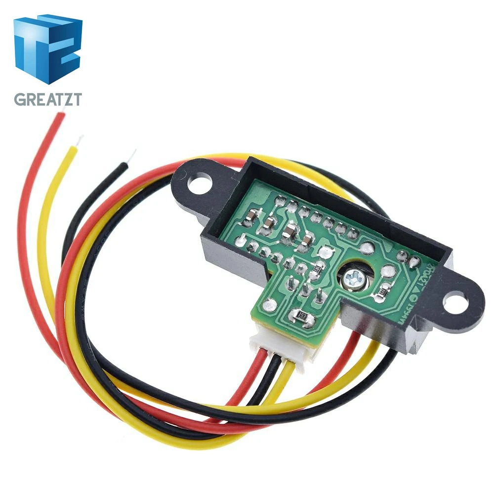 GREATZT GP2Y0A21YK0F 2Y0A21 10-80 см инфракрасный датчик расстояния включая провода