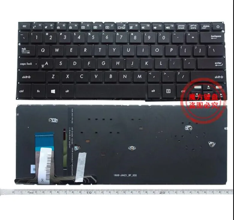 새로운 Asus ZenBook UX330C UX330CA UX330CAK UX330UA UX330U 키보드 (백라이트 포함 ...