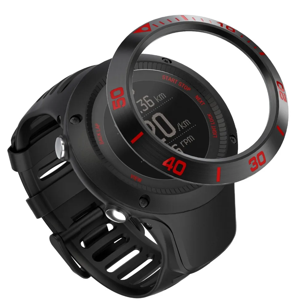 Ringke ободок кольцо Стайлинг рамка для Suunto AMBIT3 RUN черный HR чехол Защитное кольцо Защита от царапин в виде ракушки