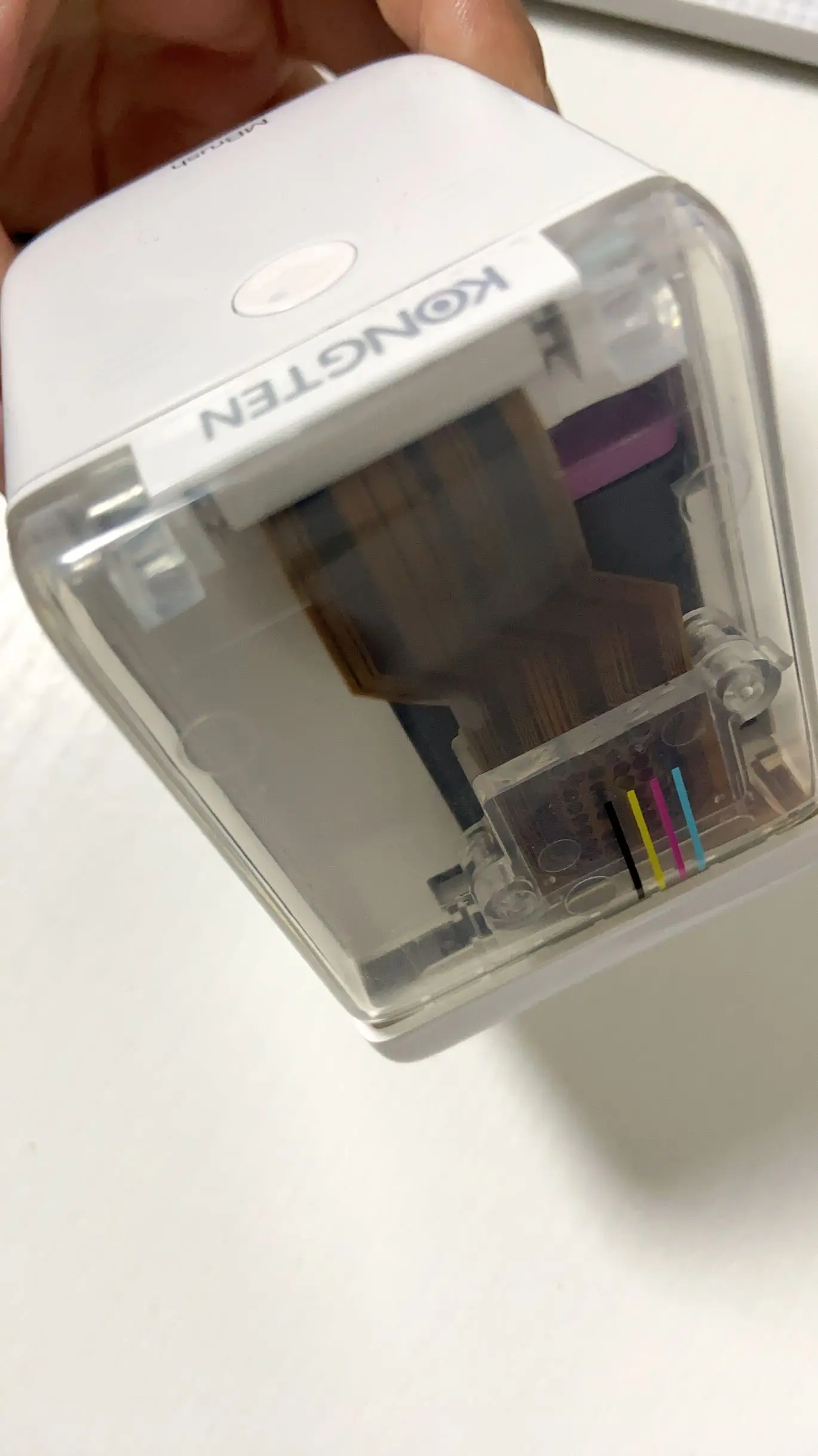 

2020 Most Popular Gadget Printer Cube(Mbrush)-The World's Smallest Mobile Color Printer Logo Printer Pocket Printer