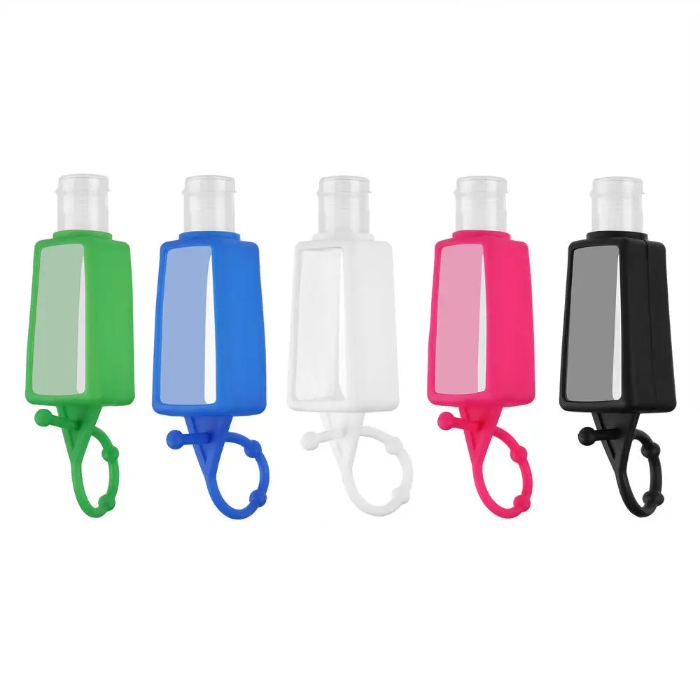 

30ml Mini Cute Empty Bottle Portable Traveling Refillable Bottle Silicone Hand Sanitizer Perfume Holder Make Up Tools
