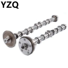 2 шт. комплект распредвала впускных выхлопных газов для VW Golf Passat Jetta Audi A4 A5 Q5 Skoda Seat 1,8 T/2,0 TFSI 06H109021G 06H109022BC