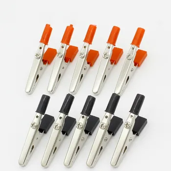 

IMC Hot 10 pcs 50mm Plastic Handle Test Probe Metal