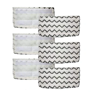 

New 6-Pack S1000 Replacement Microfiber Mop Pads Refills For Shark Steam Mop Hard Floor Cleaner Model S1000 S1000A S1000C S1000W