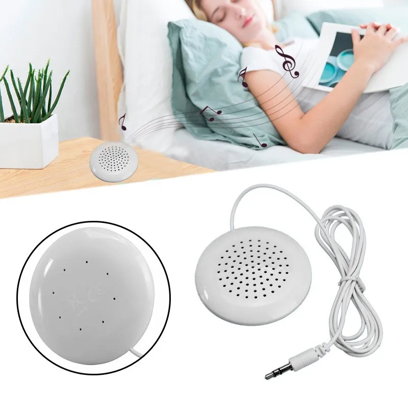 Portable Speaker 3.5mm Handsfree Stereo Pillow Speaker Subwoofer for MP3 MP4 CD for iPod Phone surround Loudspeaker Sleepaids Portable Speaker 3.5mm Handsfree Stereo Pillow Speaker Subwoofer for MP3 MP4 CD for iPod Phone surround Loudspeaker Sleepaids