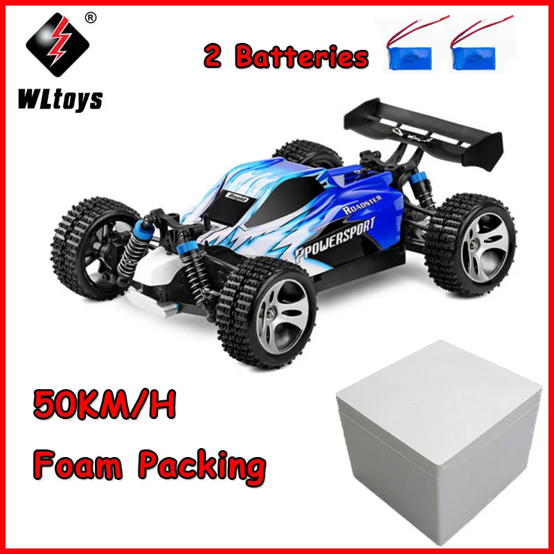 A959 50KM H 2battery WLtoys A959-B 70 км/ч пульт дистанционного управления RC скоростная гоночная машинка внедорожная Заводская Прямая Лучшая цена Модернизированный RC автомобиль - Цвет: A959 50KM H 2battery