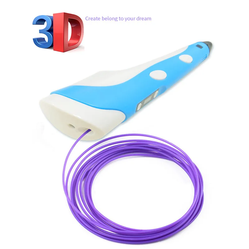

3D Pen LED Screen DIY 3D Printing Pen PLA Filament Creative Toy Gift For Kids Design Drawing 3D Printer Pen Drawing Stift