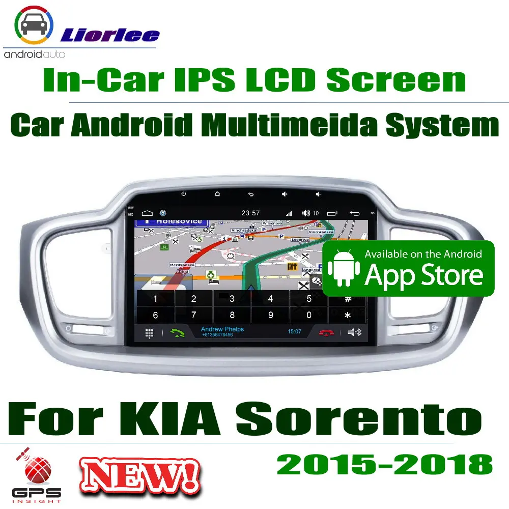 Автомобильная Мультимедийная система HD 10 1 P IPS ЖК-экран Android 8 ядер 1080 дюйма для Kia