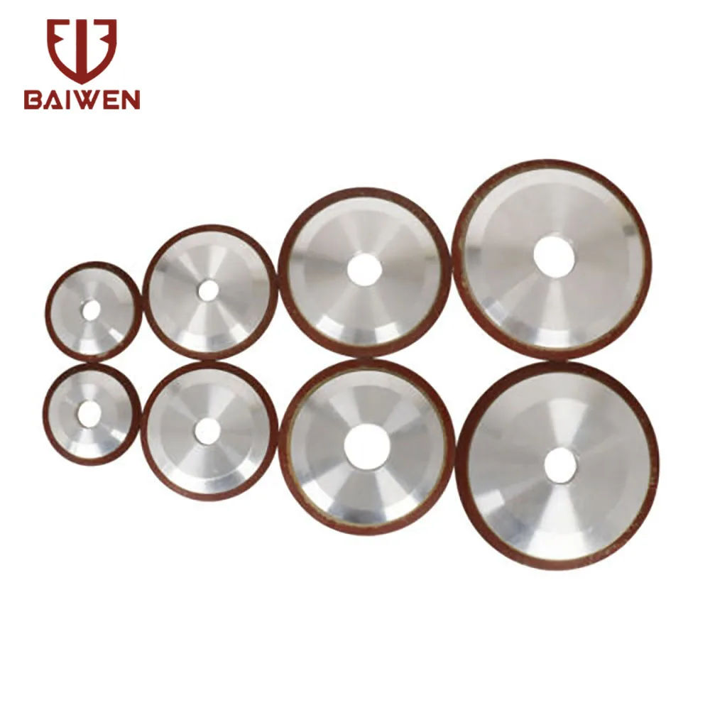 75/80/100/125/150mm 150Grit Damond Grinding Wheel Cutting Disc Resin Bond Grinder Steel Milling Cutter Sharpener 1Pc