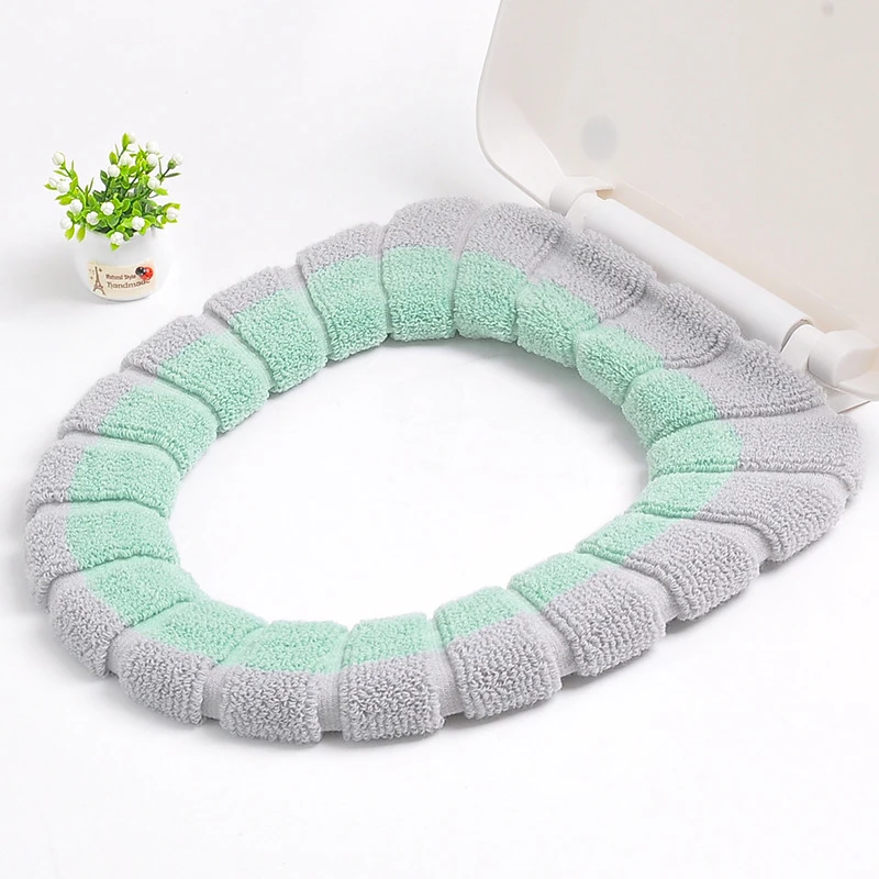 Мягкий чехол для унитаза коврик для унитаза чехол для сиденья моющийся сохраняющий тепло коврик подушка крышка для унитаза аксессуары для ванной комнаты