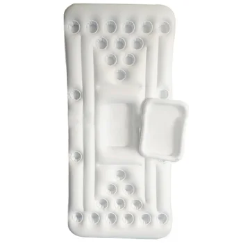 

Beer Pong Pool Mat 28 Cup Hole Floating Row Inflatable Pool Mattress Water Table Tennis Entertainment Floating Pad Adults Party