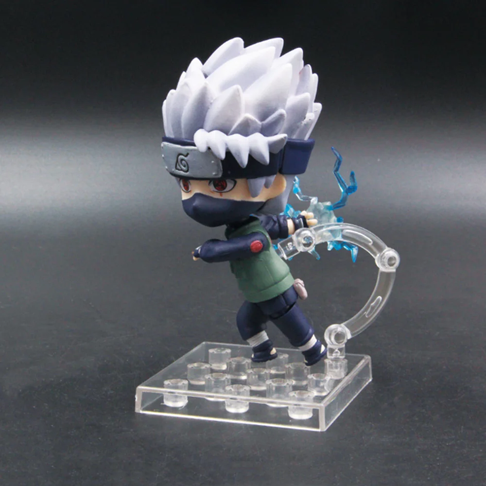 Action Figures Hatake Kakashi #724 Naruto Shippuden Cute Toys 10cm Model Lovely Collection Anime Figurine Uzumaki Naruto Figma