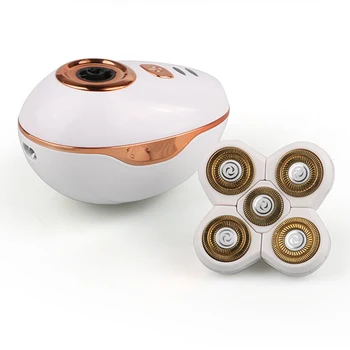 

Grooming Razor Hair Removal Electric USB Rechargeable Beard 5 Heads Trimmer Safe Multifunction Facial Waterproof Shaver Cordless