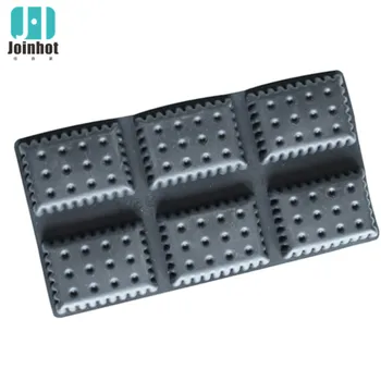 

free product 1pc 6 holes silicone candy chocolate cookies mold silikon for chocolate Baking Cookie mold for baking
