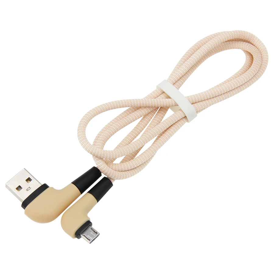 US $206.39 90 Degree Elbow Data Cable Fast Charger USB Cord for Iphone 8 Micro USB Type C for Samsung S7 Xiaomi Redmi 300pcslot