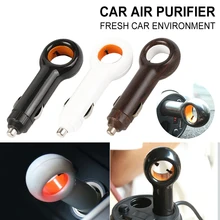 

Portable Car Air Purifier Mini Air Freshener Negative Ion Car Lighter Air Filter Ionizer for Odor Smoke Car Interior Gadget
