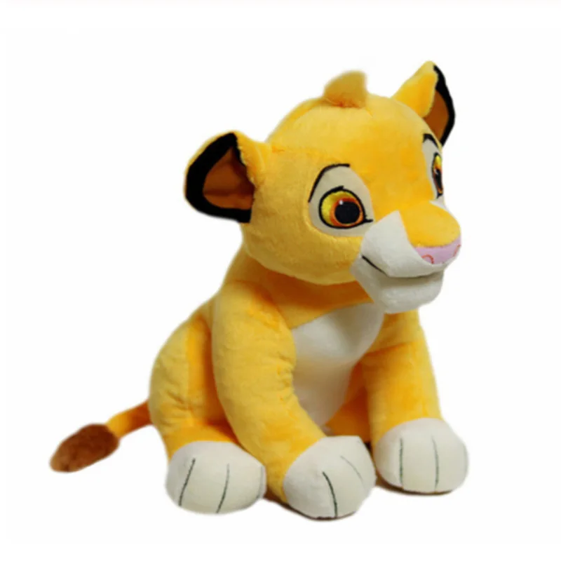 

30cm cute forest animal doll simulation lion king fluffy plush toy soft plush cute doll children gift Christmas