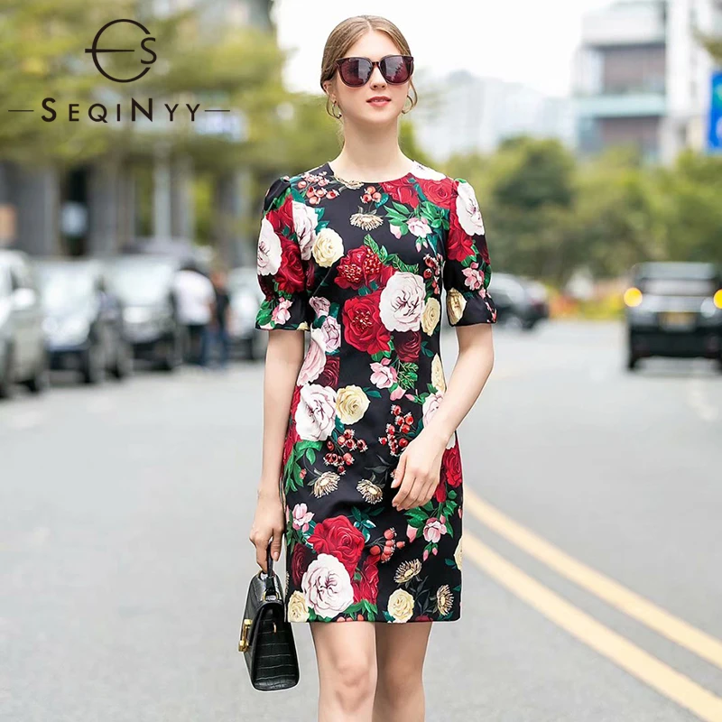 colorful sheath dress