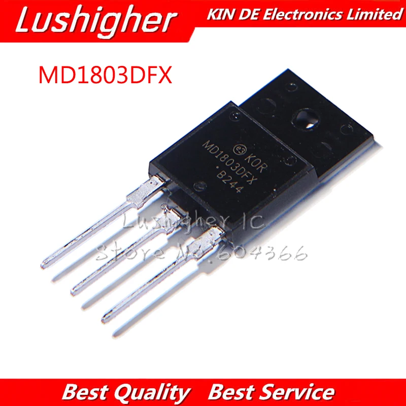 4 шт. MD1803DFX ST1803DFX MD1803 TO-3PF | Электронные компоненты и принадлежности