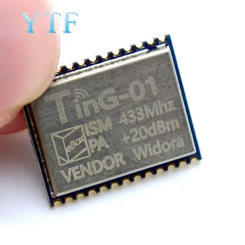 

Ting-01 01M SX1278 wireless module 433MHZ serial port LORA spread spectrum UART interface Widora