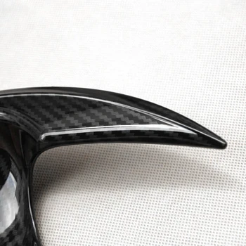 

4pcs/Set Carbon Fiber Door Handle Surrounds For Toyota Camry 2018-2020 Protector With Carbon Fiber Style Spray Paint