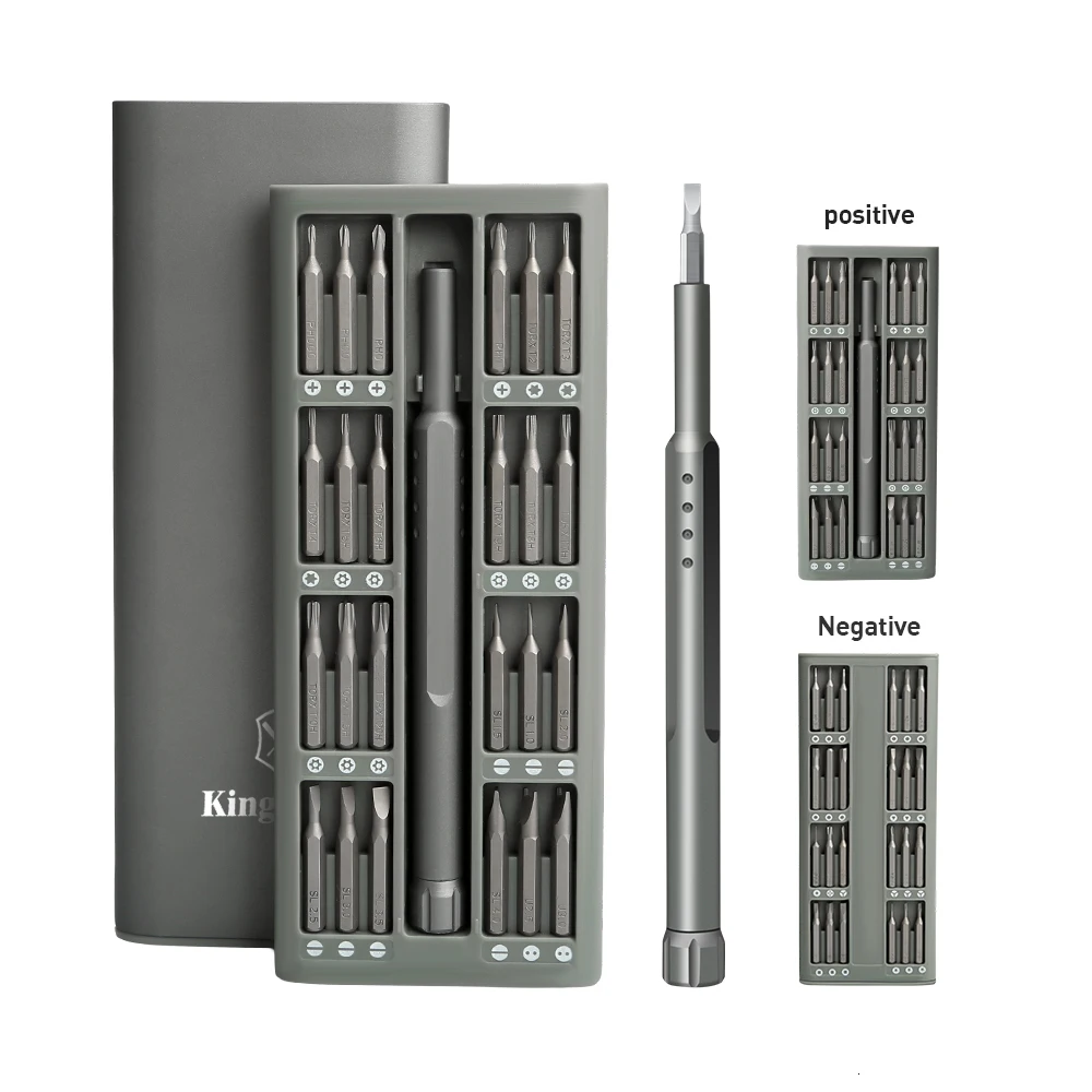Набор прецизионных отверток Magenetic Mini 48 В 1 Torx Pentalobe шестигранные трикрыло Наборы Профессиональный инструмент для ремонта комплект для Iphone PC