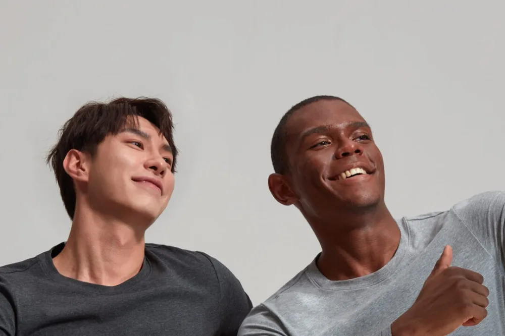 Xiaomi Мужская рубашка с круглым вырезом, осенняя сохраняющая тепло, благоприятное для кожи термобелье, мужская толстовка с длинным рукавом для фитнеса
