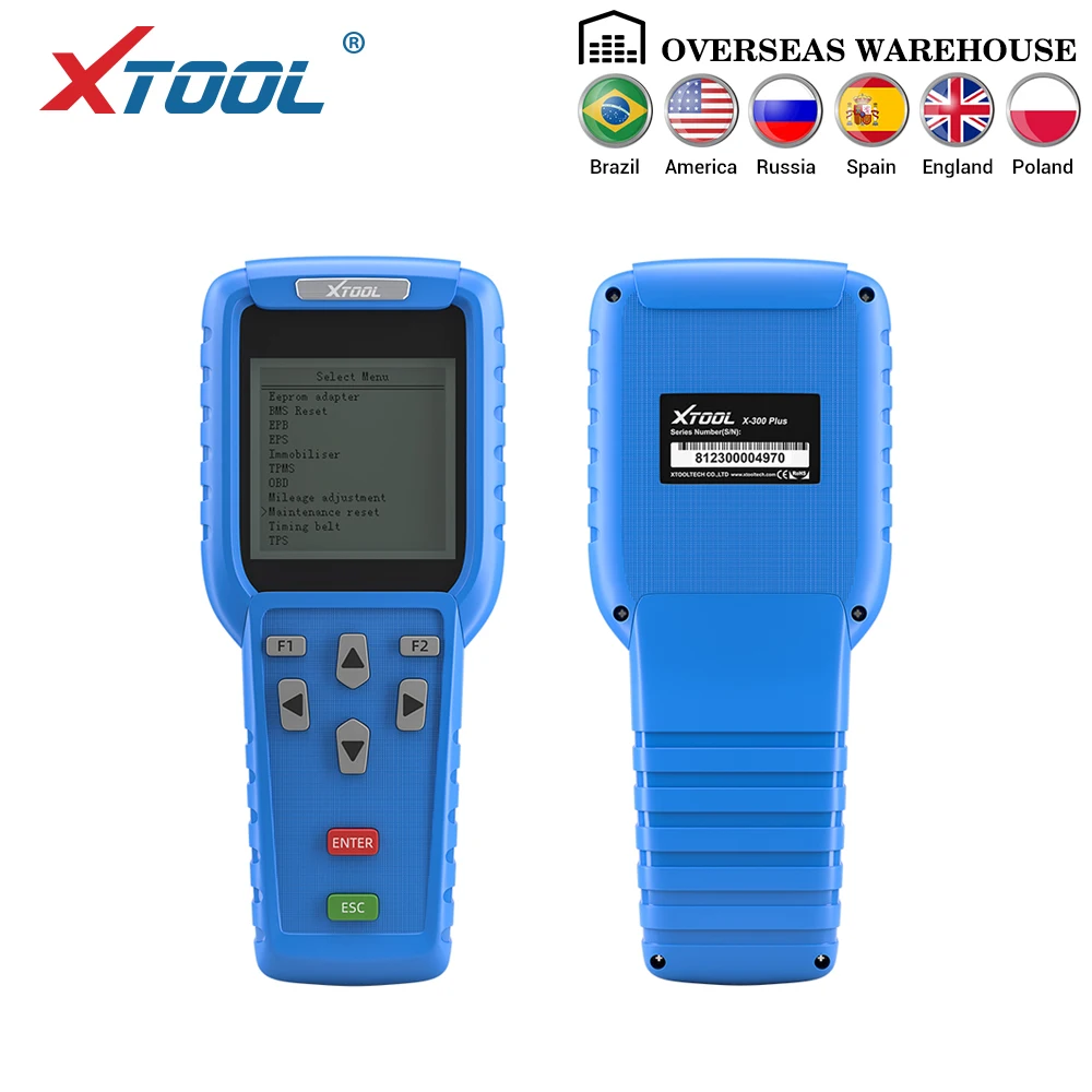 Оригинальный XTOOL X300 Plus автоматический ключевой программист OBD2 Диагностика