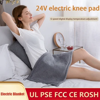 

Winter Timer Control Electric Blanket Therapy Abdomen Care Security Mattress With 6 Settings Heating Pad Warm Flannel Washable