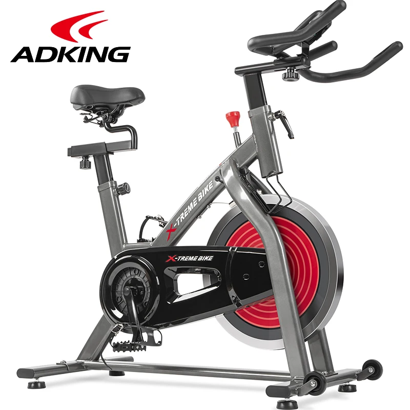 

ADKING Fitness Bikeï¼Œ4-Way Adjustable Handlebar & Seatï¼Œfor Home Cardio Workout Belt Drive Stationary Exercise Bike