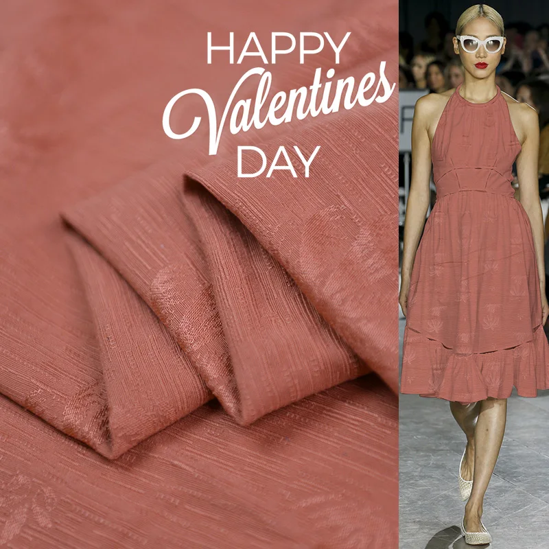 Элегантный Шелк Лен Хлопок Материал Натуральный платье брюки ткань 100 см* 114 см