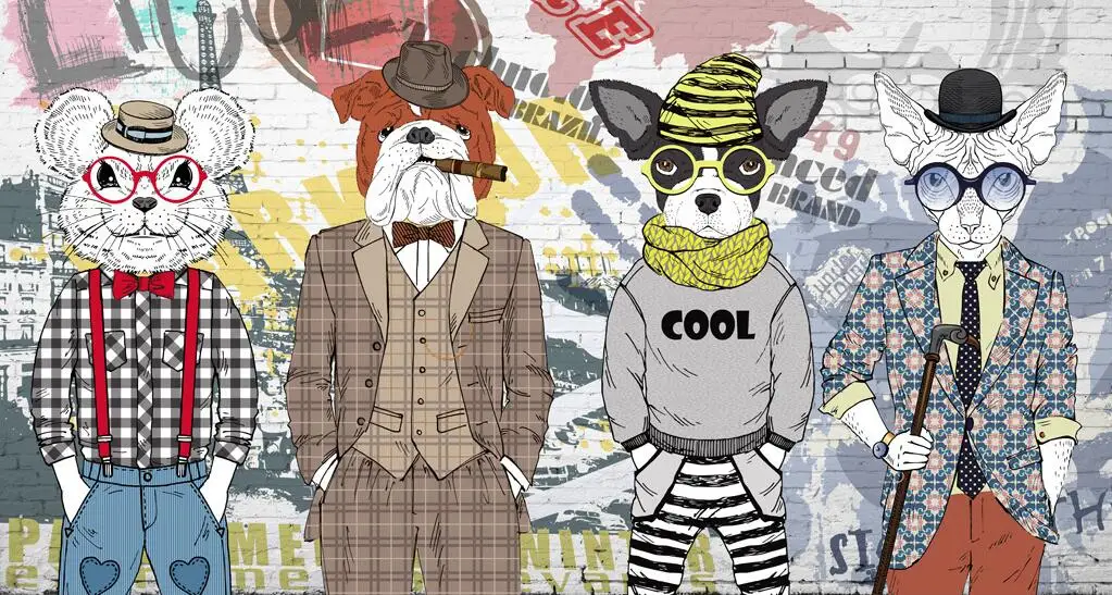 Personalizado 3d papel de parede pintados à