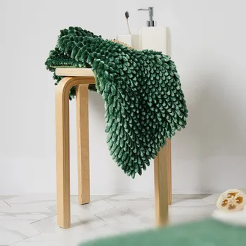 

Bright Series Bath Mat Thickened Bathroom Mat Chenille Bathroom Carpet Toilet Non Slip Doormat Household Tapis Salle De Bain