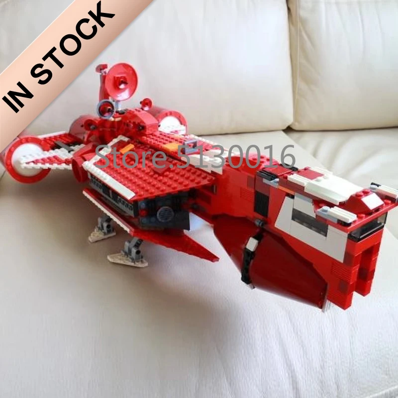 

In stock 05070 Star Wars The Republic Cruiser 963pcs Compatible 7665 Educational Building Blocks Bricks Kids Toys Model Gifts