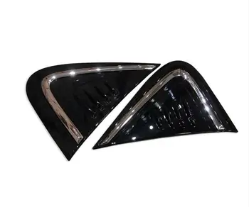 

ABS Chrome Front Side Air Vent Hood Decorative Cover Trims 2pcs For Toyota C-HR C HR 2016 2017 car accessories